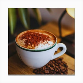 Latte Canvas Print