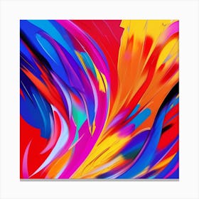 Abstract Painting Canvas Print