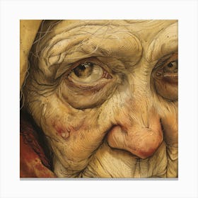 Old Woman 1 Canvas Print