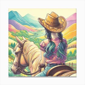Horse heaven Canvas Print