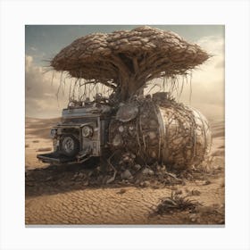 Desert Tree Canvas Print