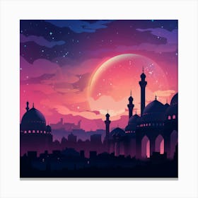 Ramadan Night (7) Canvas Print