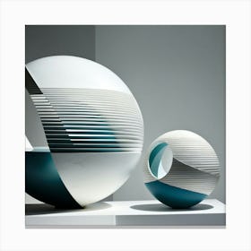 Two Spheres 1 Canvas Print