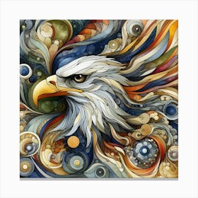 Creative Wild Animal Representation 81 Canvas Print