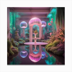 Garden In A Room Canvas Print