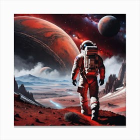 Unknown Planet Canvas Print
