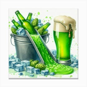 sliding IPA Canvas Print