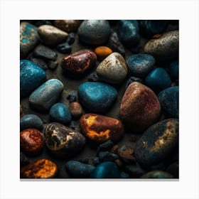 Pebbles Canvas Print