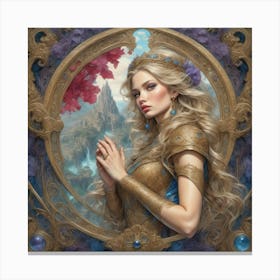Elven Princess Canvas Print