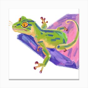 Gecko Lizard 01 Canvas Print