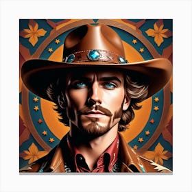 Cowboy 10 Canvas Print