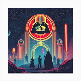 Star Wars Poster 14 Canvas Print