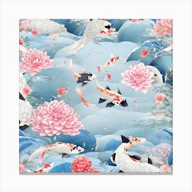 Koi Fish Canvas Print