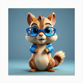 Chipmunk 4 Canvas Print