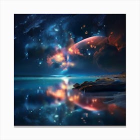 Galaxy Hd Wallpaper Canvas Print