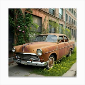 Old Car Canvas Print