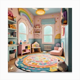 Child'S Room 6 Canvas Print