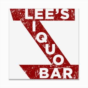 Lee S Liquor Lounge Canvas Print