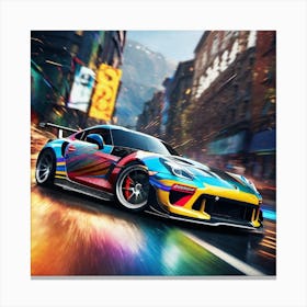 Need For Speed 23 Canvas Print