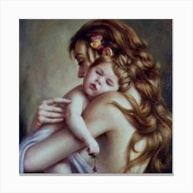 Mother And Child Canvas Print