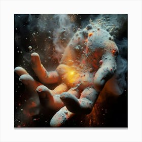 'The Hand Of God' Canvas Print