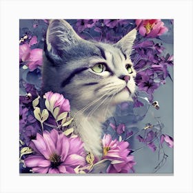 Beautiful Kitten Canvas Print