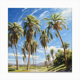 Palms Canvas Print