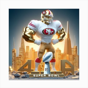 San Francisco 49ers 9 Canvas Print