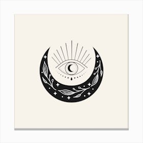 All Seeing Eye Square Canvas Print