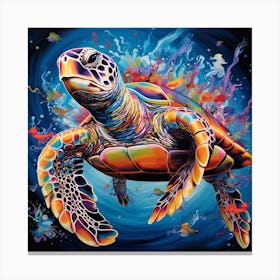 Sea Turtle 1 Canvas Print