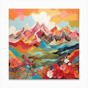 Mountain Landscape Canvas Print