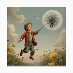 Dandelion Canvas Print