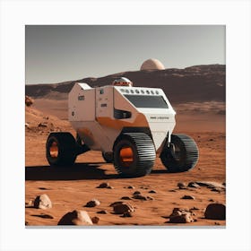 Mars Rover 5 Canvas Print