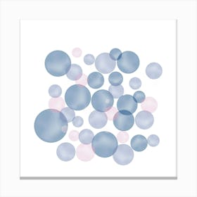 Bubbles Canvas Print