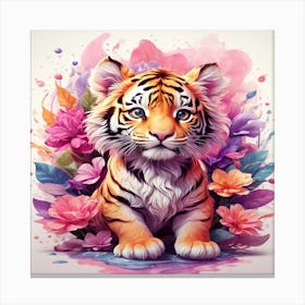 Default A Detailed Illustration Of A Print Of A Cute Colorful 0 A9fbbd27 6d26 4e84 B0ea 97cc0b1efa94 1 (1) Canvas Print