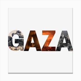 Gazaa Canvas Print