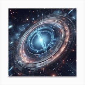 Spaceship 4 Canvas Print