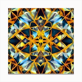 Psychedelic Mandala 16 Canvas Print