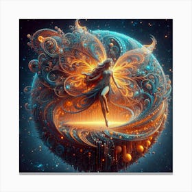 Psychedelic Fairy Canvas Print