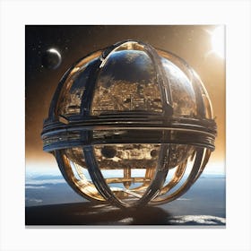 Spaceship 87 Canvas Print