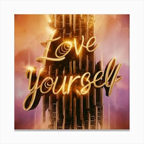 Love Yourself 2 Canvas Print