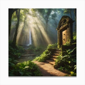 Door Way To Life 2 Canvas Print