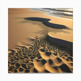 The Beach 5 Canvas Print