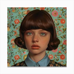 'A Little Girl' Canvas Print