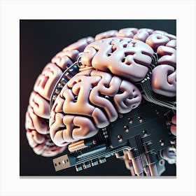 Artificial Brain 17 Canvas Print