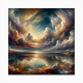 Cloudy Sky Canvas Print