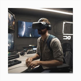 Vr Headsets 25 Canvas Print