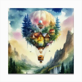 Hot Air Balloon 10 Canvas Print