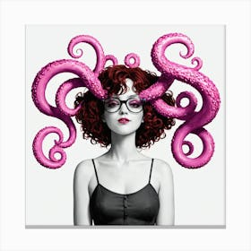 Octopus 16 Canvas Print