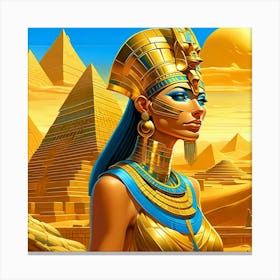 Egyptian Queen 3 Canvas Print